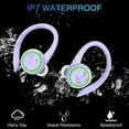 Wireless Earbuds, 2025 Bluetooth Headphones, 50hrs Stereo Deep Bass Ear Buds with Power Display Charging Case, buit in Mic, IPX5 Waterproof Headset for iPhone Andriod Phones