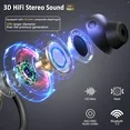 Wireless Earbuds, 2025 Bluetooth Headphones, 50hrs Stereo Deep Bass Ear Buds with Power Display Charging Case, buit in Mic, IPX5 Waterproof Headset for iPhone Andriod Phones