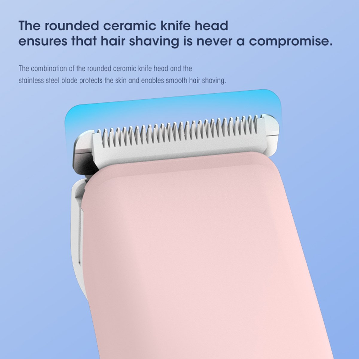 Bikini Trimmer for Women, Dual Head Electric Razors, Pubic Hair Trimmer with IPX7 Waterproof & Easy Cleaning, Rechargeable Painless Silk Glide Pro Shaver for Underarm Leg Arm Body Face