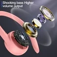 Wireless Earbuds, Bluetooth 5.4 Headphones Deep Bass Stereo, in-Ear Earphones with 4 ENC Mics, 45H Playtime LED Display Mini Charging Case Ear Buds, IP7 Waterproof Wireless Headphones for Android iOS