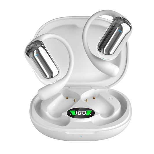 Wireless Earbuds, 2025 Ear Buds with Big Bass Stereo Sound, Lightweight Bluetooth Earbuds with 48 Hours Playtime, in-Ear Fit Earphones, IPX7, Hands-Free Calls with AI for iPhone, Android, Pad