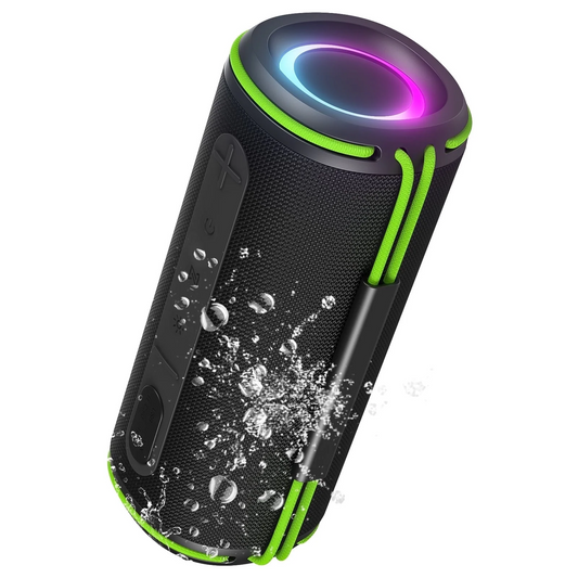 Bluetooth Speaker with HD Sound, Portable Wireless, IPX5 Waterproof, Up to 20H Playtime, TWS Pairing, BT5.3, for Home/Party/Outdoor/Beach, Electronic Gadgets, Birthday