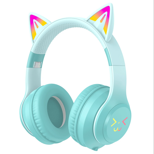 Kids Bluetooth Headphones, Lightweight Wireless Headphones for Kids, 85/94dB Volume Limited, 60 Hours Playtime, Bluetooth 5.3