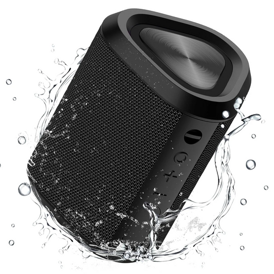 Portable Bluetooth Speaker with Lights, Powerful Crystal Clear Sound, IPX5 Waterproof, All Day Playtime, AUX&TF-Card Input, Bluetooth 5.3, TWS Paring, Small Wireless Speaker for Outdoor, Gift Ideas