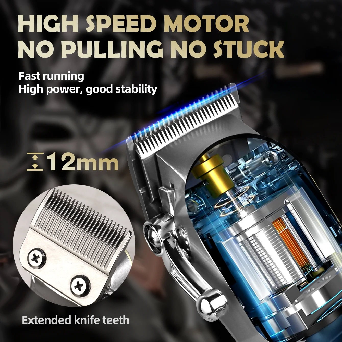 Hair Clippers for Men Professional, Cordless Hair Clippers for Hair Cutting, Mens Clippers and Trimmers Set