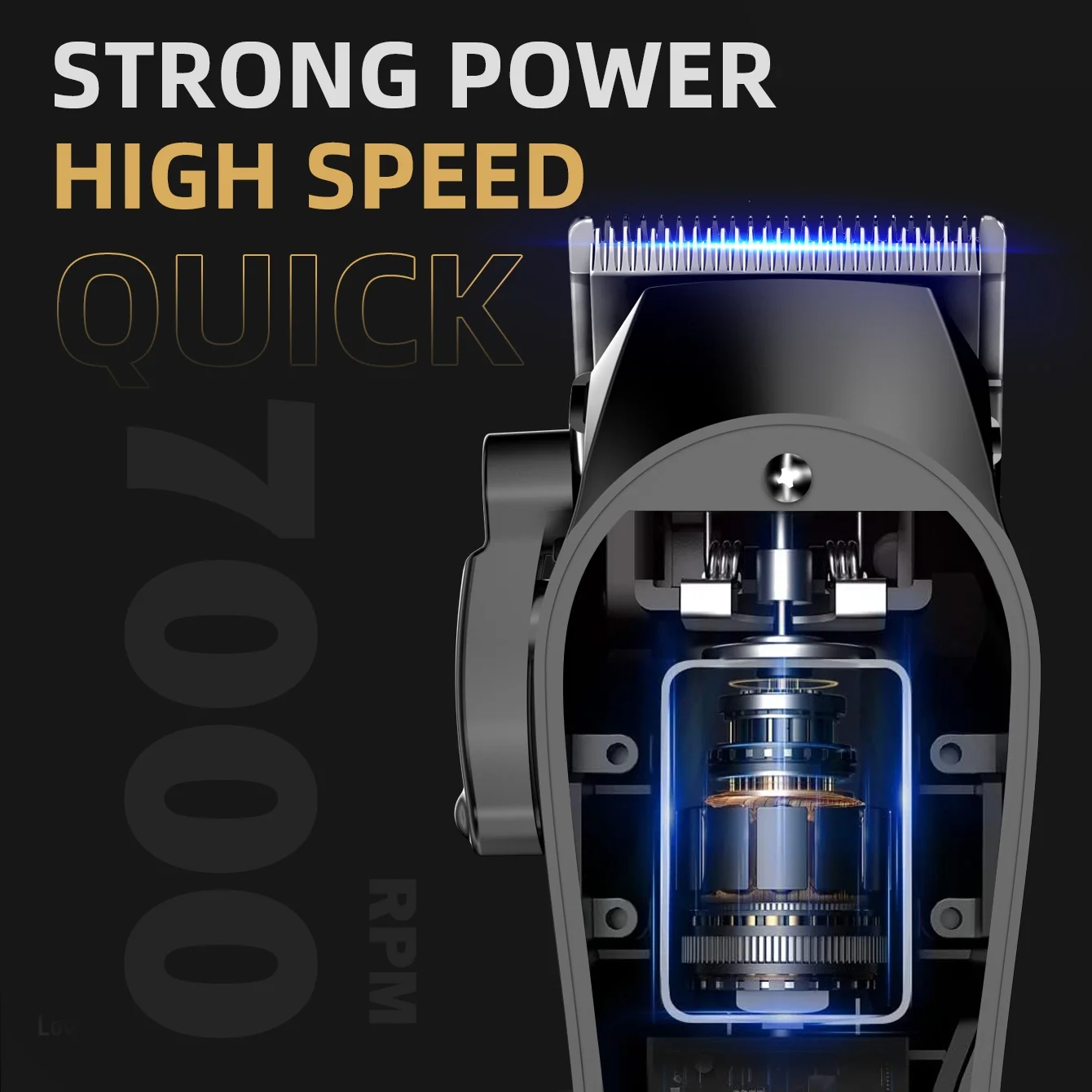 Professional Hair Clippers & Beard Trimmer Set for Men – Cordless Barber Clippers with LCD Display, Precision Trimmer & Travel Case – Gifts for Men Husband Father