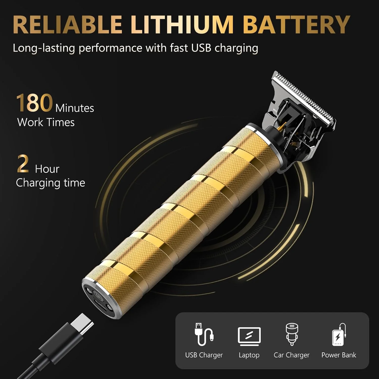 Professional Hair Clippers for Men, Cordless Barber Clippers with LCD Display , Electric Men’s Hair Grooming kit for Barbers Haircut Kit Fade