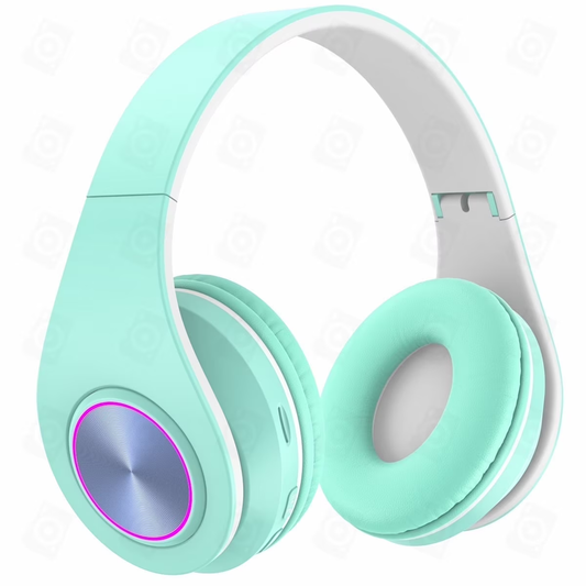Bluetooth Kids Headphones with Microphone,Children's Wireless Headsets with 12H Playtime 85dB Volume Limited Hearing Protection,Stereo Over-Ear Headphones for Boys and Girls