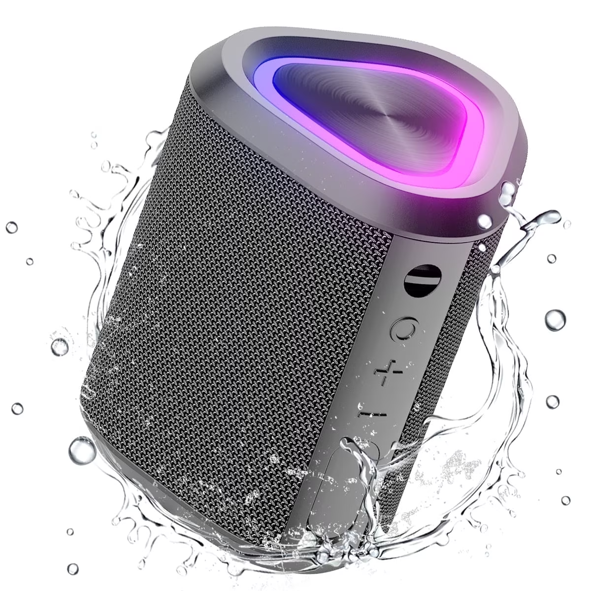 Bluetooth Speaker, 24H Playtime Portable Wireless Bluetooth 5.0 Speaker with Stereo Bass, up to 100 ft Bluetooth Range, IPX7 Waterproof Mini Bluetooth Speaker