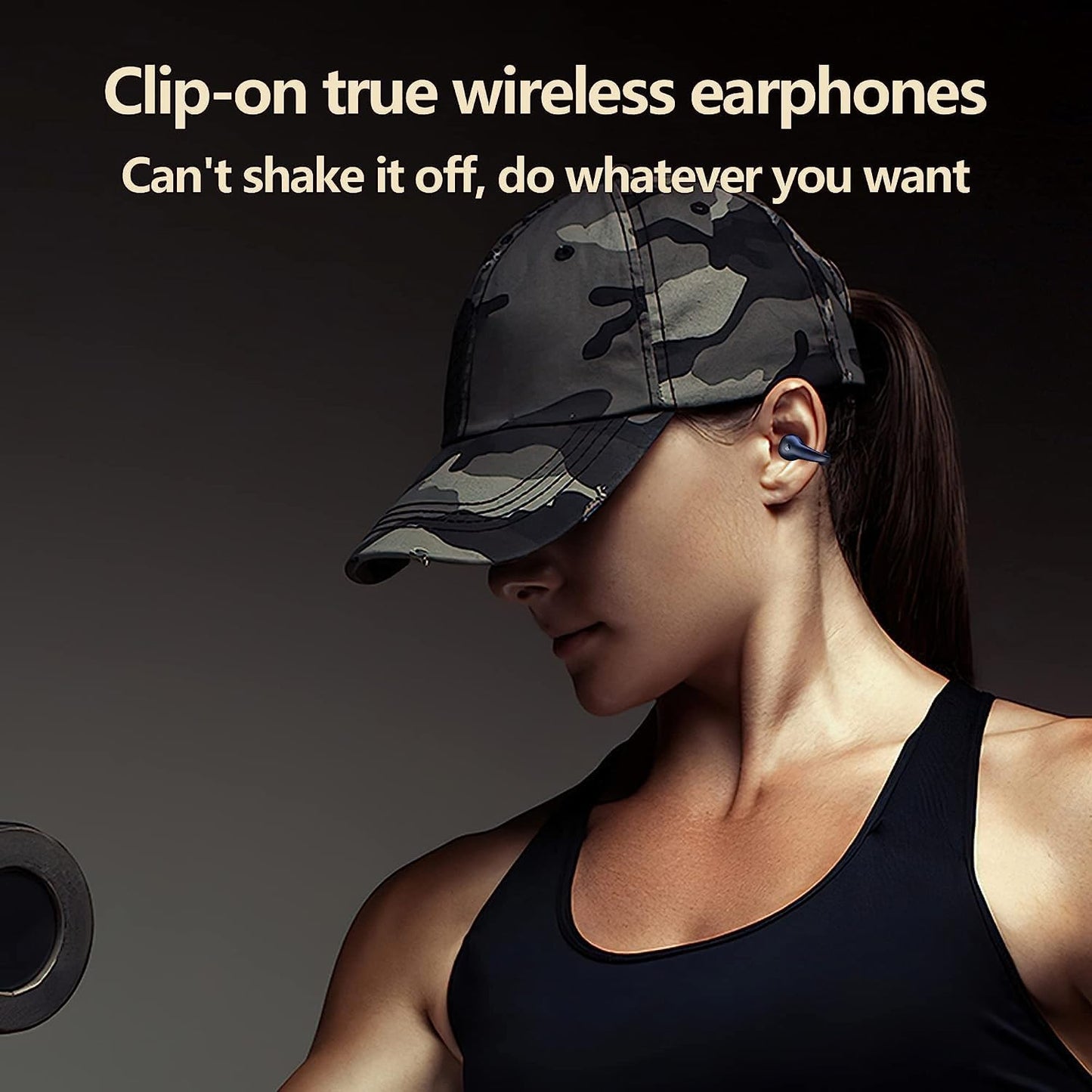 wireless Earbuds, Bluetooth 5.4 Headphones Bass Stereo, Bluetooth Earbuds with Noise Cancelling Mic, IP7 Waterproof in Ear Earphones, 36H LED Display Ear Buds for Laptop Pad Phones Sports