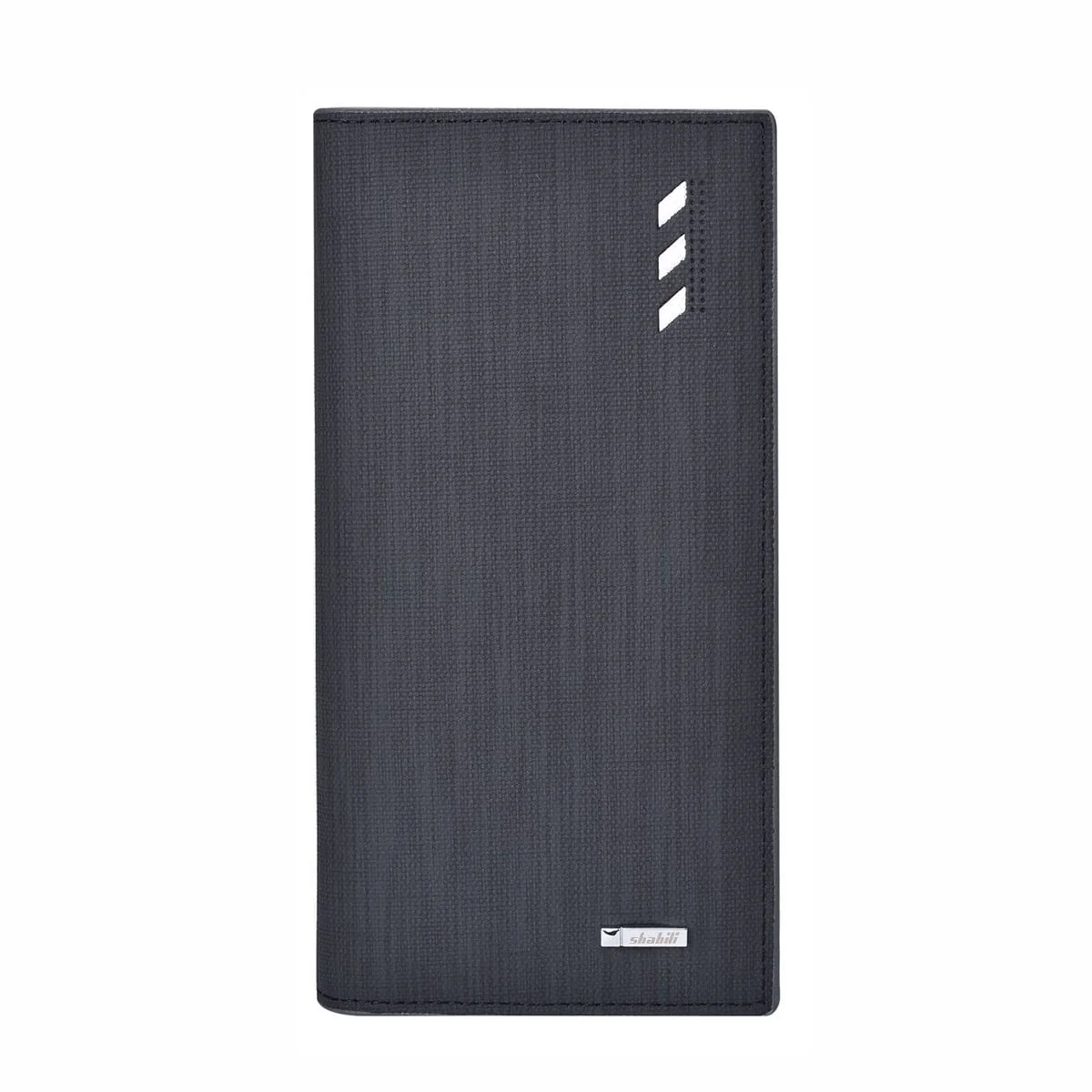 Long Wallet for men, RFID Blocking Bifold Leather Wallet, Men's Long Slim Wallet with ID Window and Multiple Card Slots